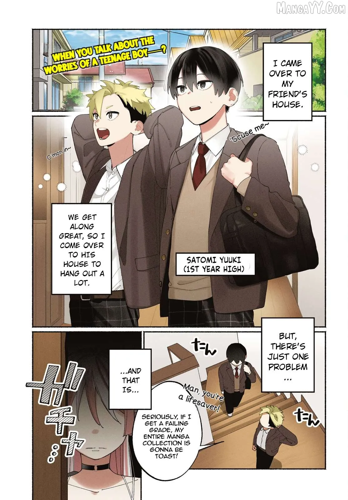 Read Tomodachi Nchi No Nechan Ga Kowakute Ii Hito EN Manga Online