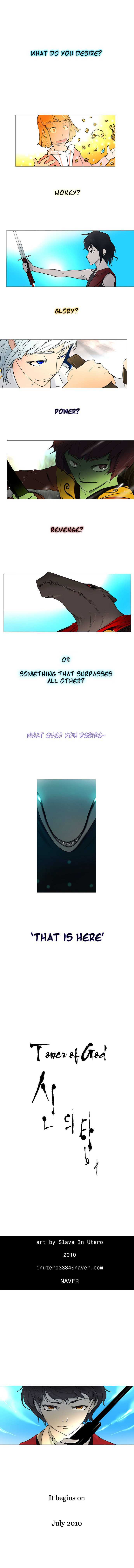 Read Tower of God EN Manga Online