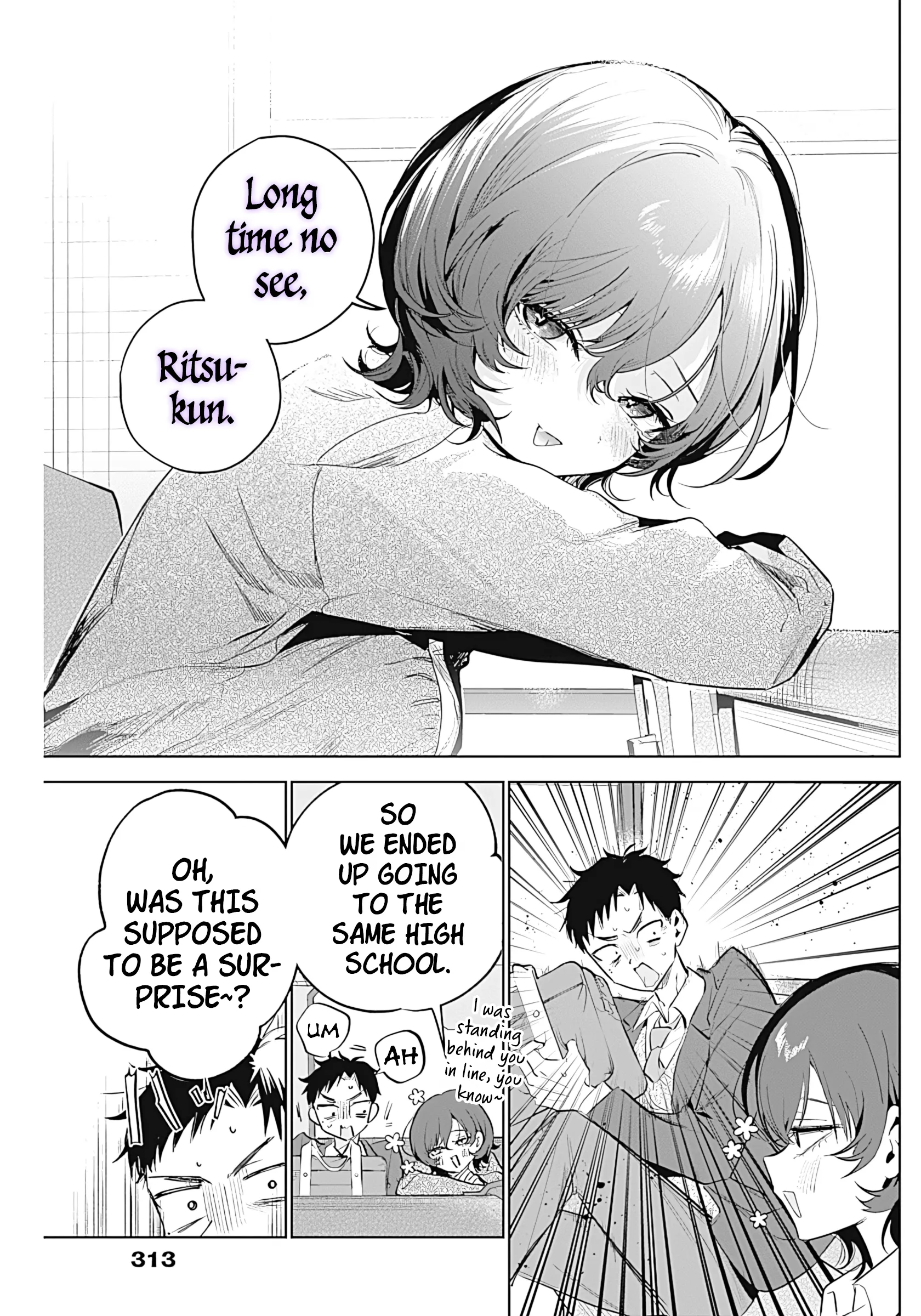 Read Tsuzura senpai wa Motokano dakara EN Manga Online