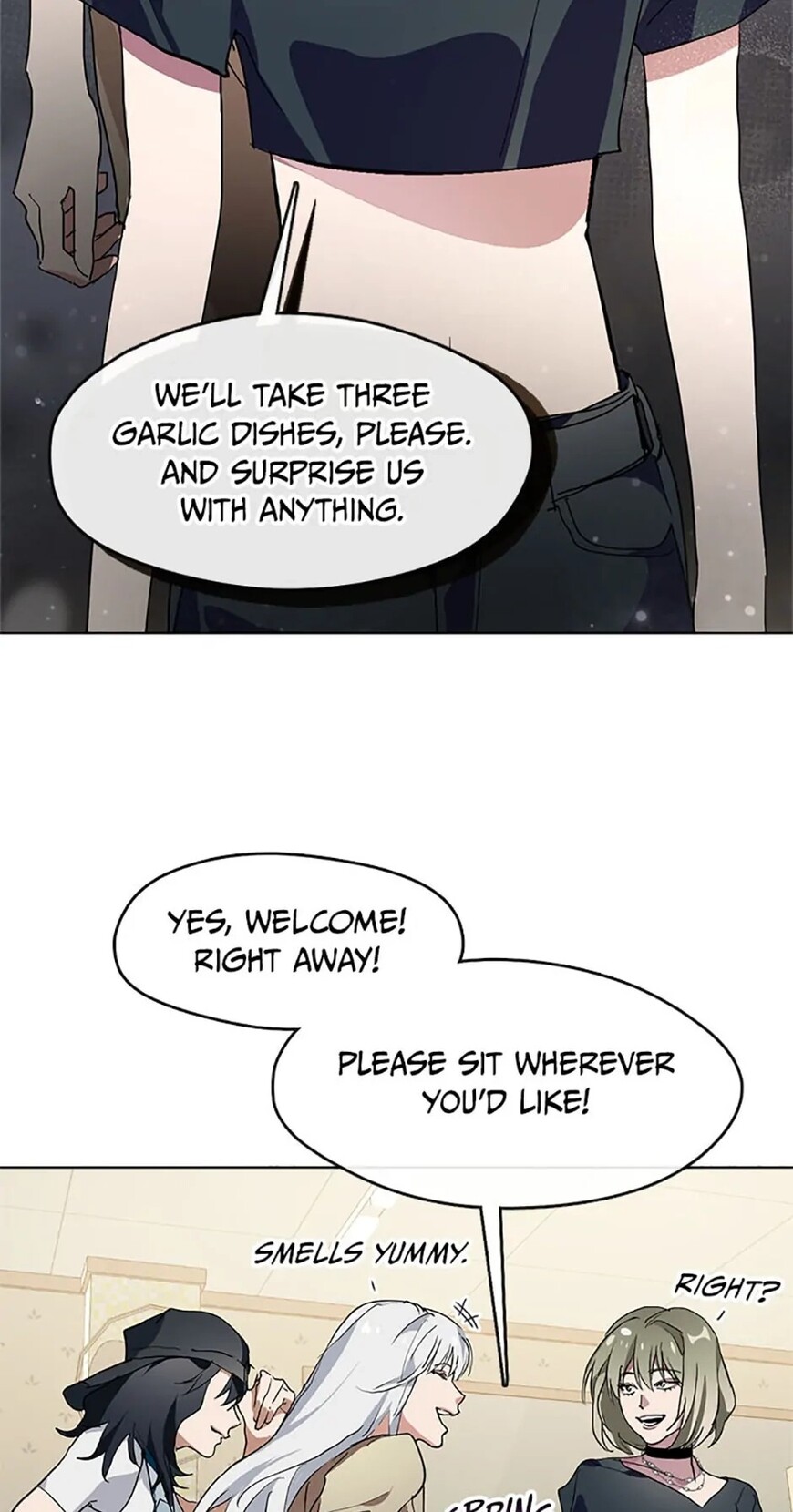 Read Underworld Restaurant EN Manga Online