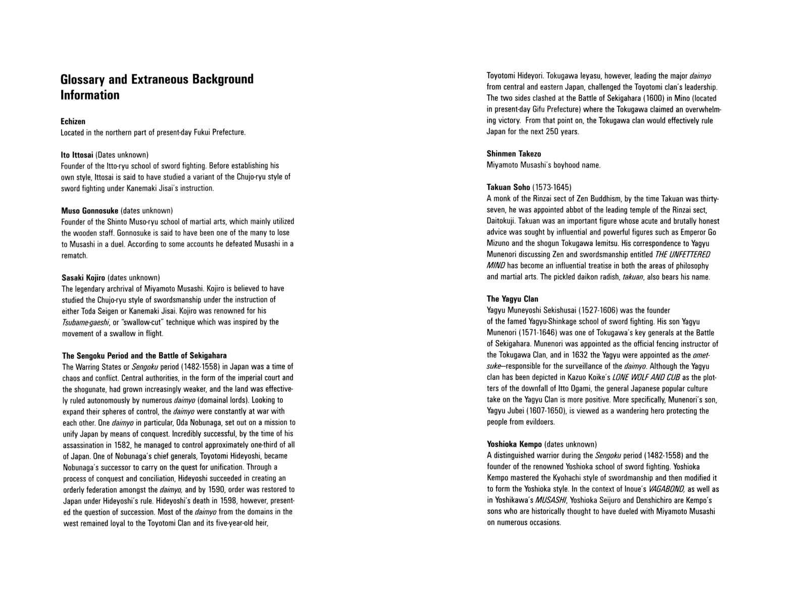 Read Vagabond EN Manga Online