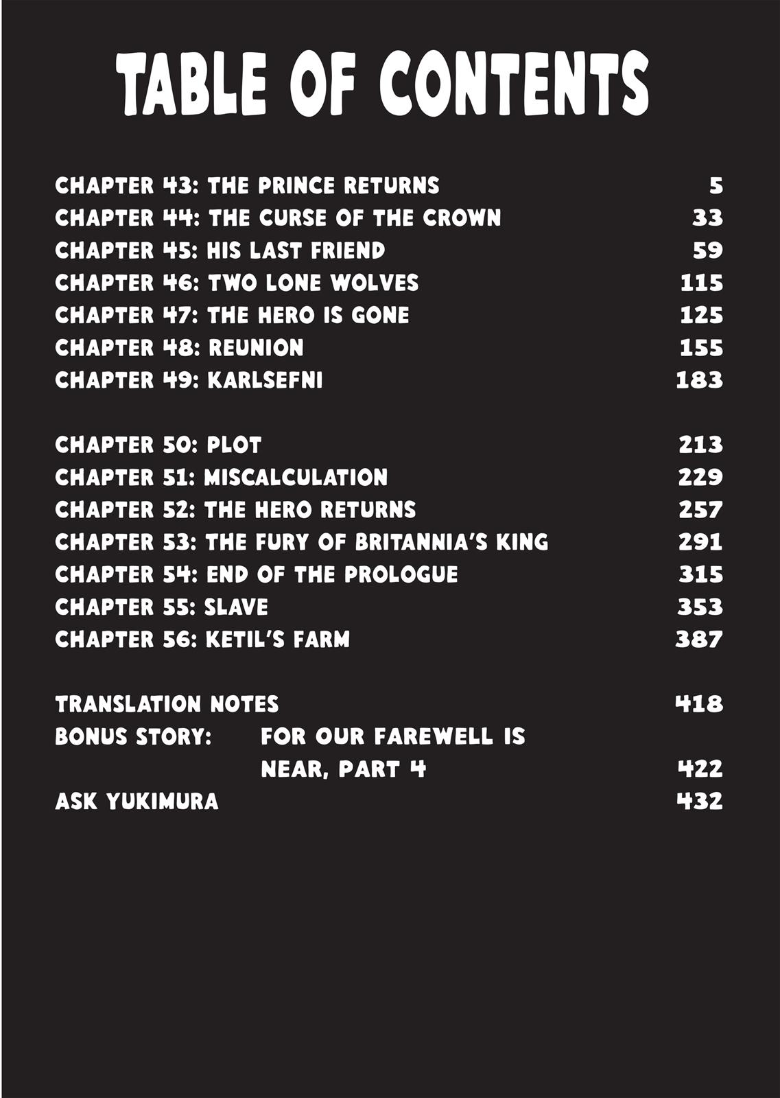 Read Vinland Saga EN Manga Online