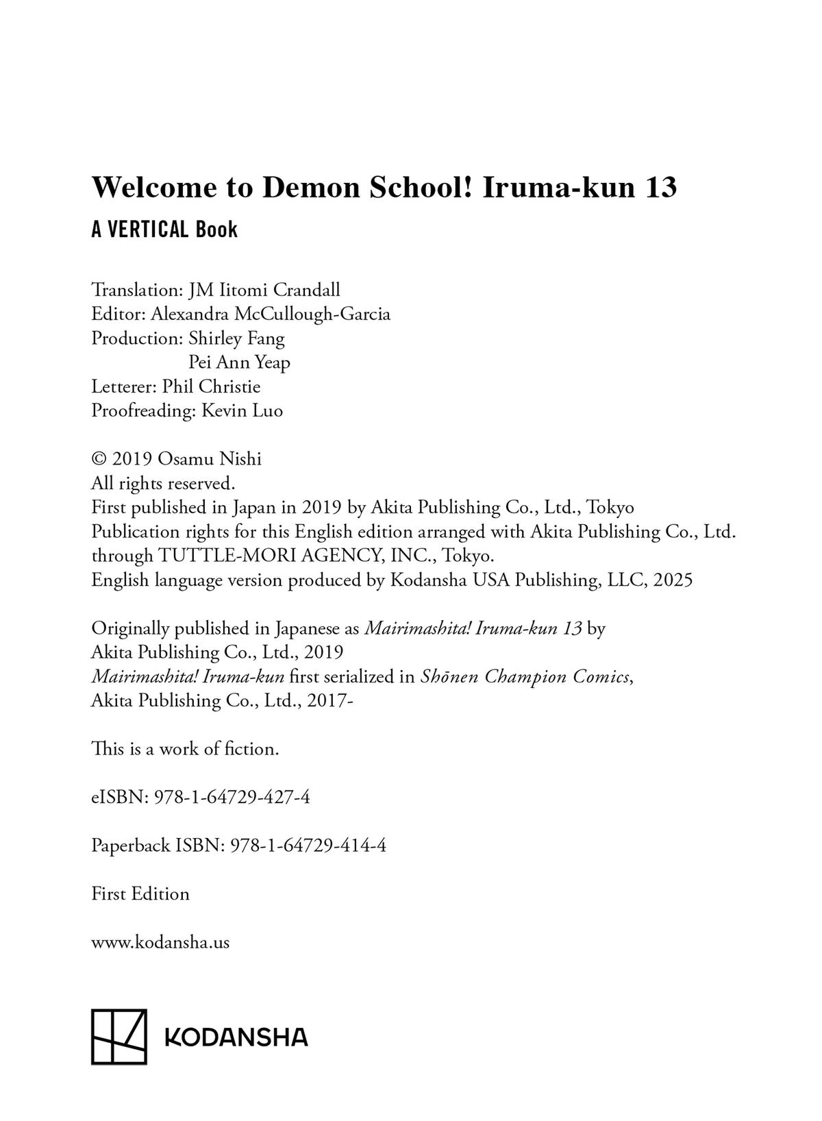 Read Welcome to Demon School! Iruma-kun EN Manga Online