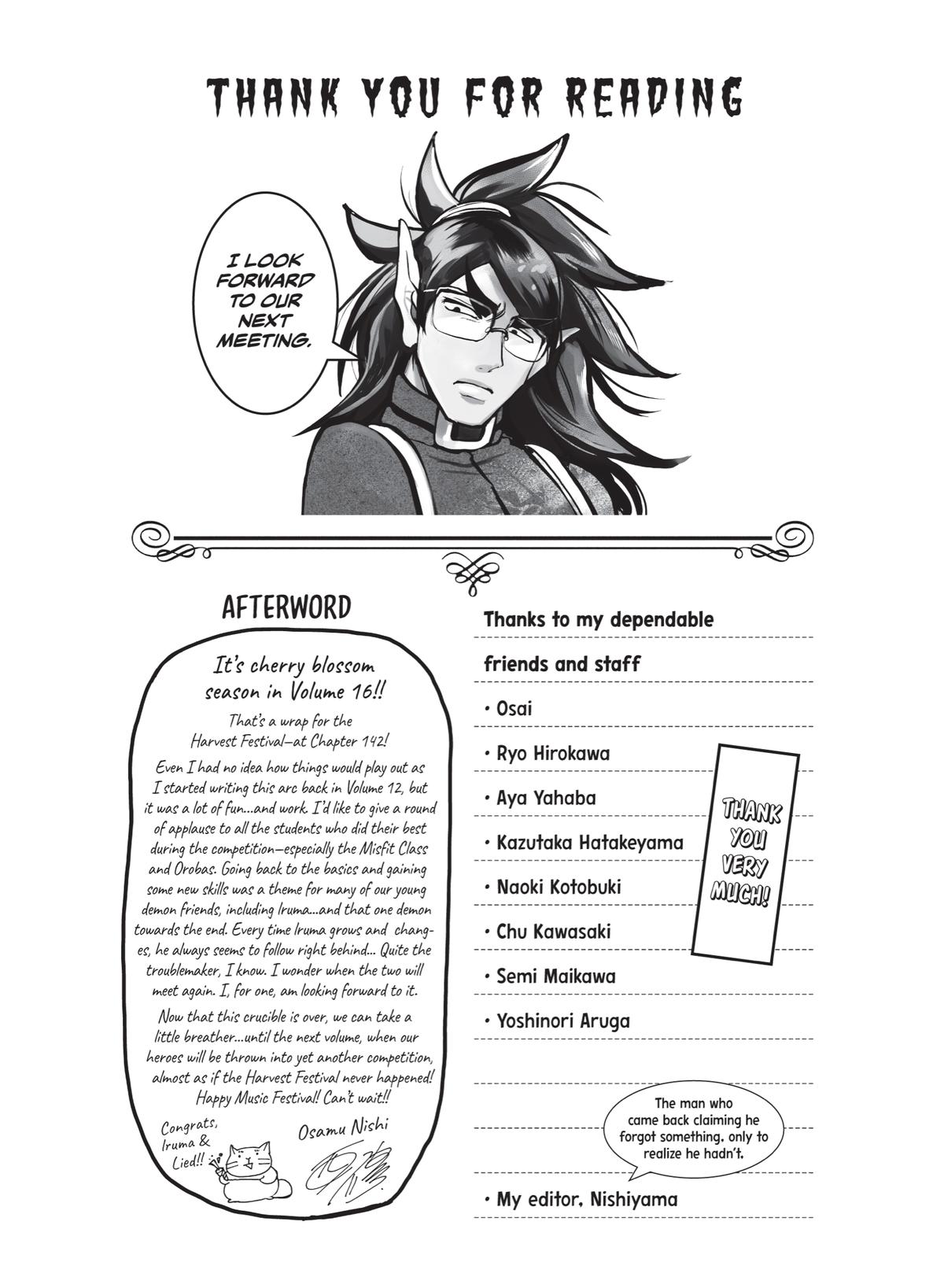 Read Welcome to Demon School! Iruma-kun EN Manga Online
