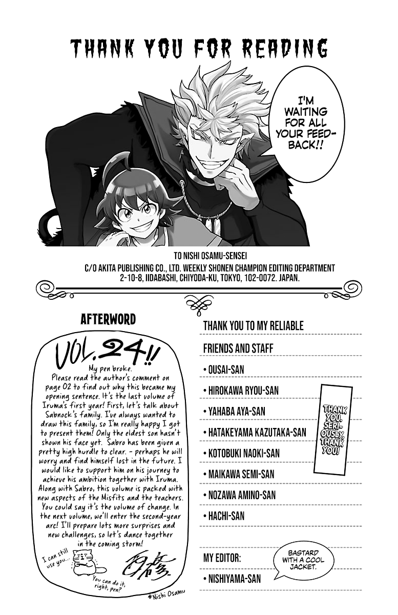 Read Welcome to Demon School! Iruma-kun EN Manga Online