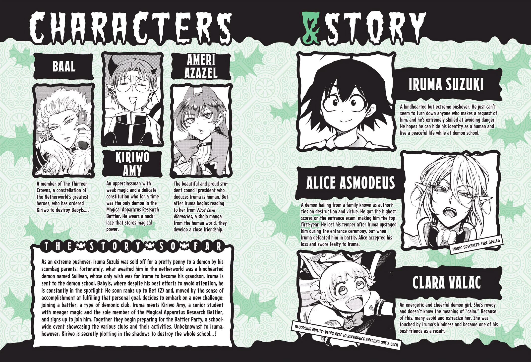 Read Welcome to Demon School! Iruma-kun EN Manga Online