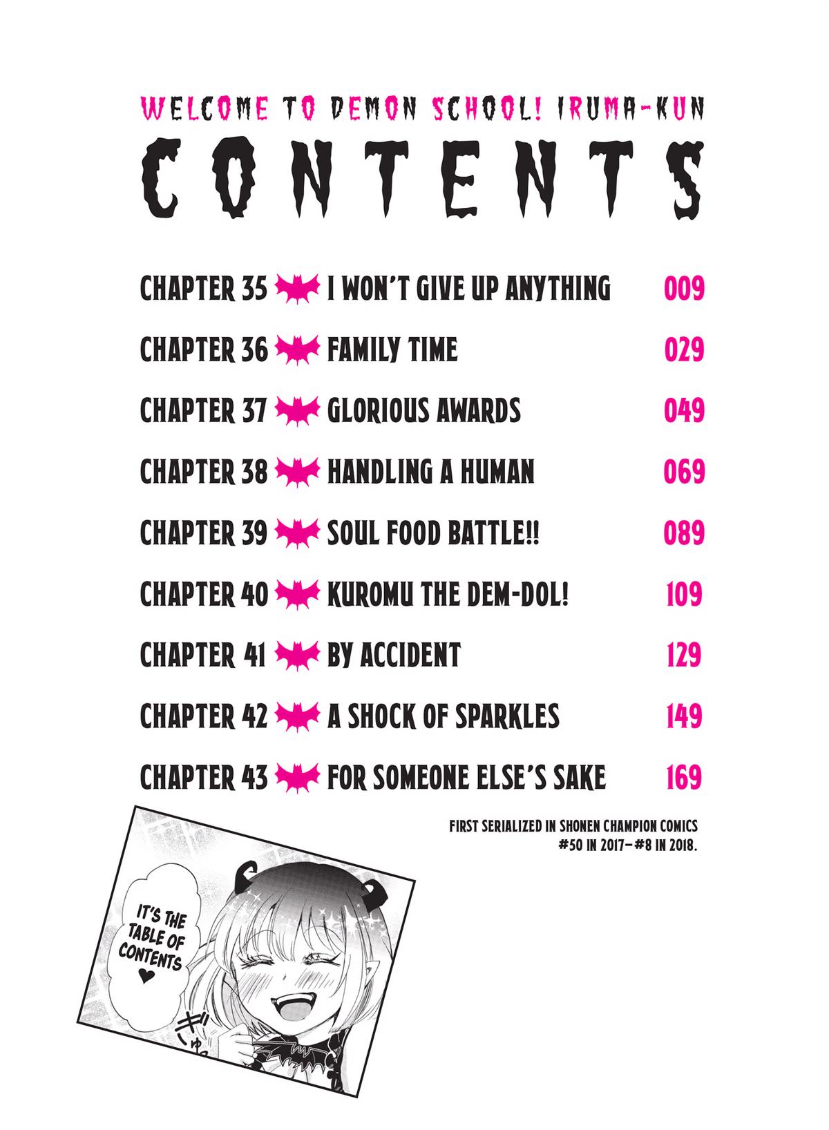 Read Welcome to Demon School! Iruma-kun EN Manga Online