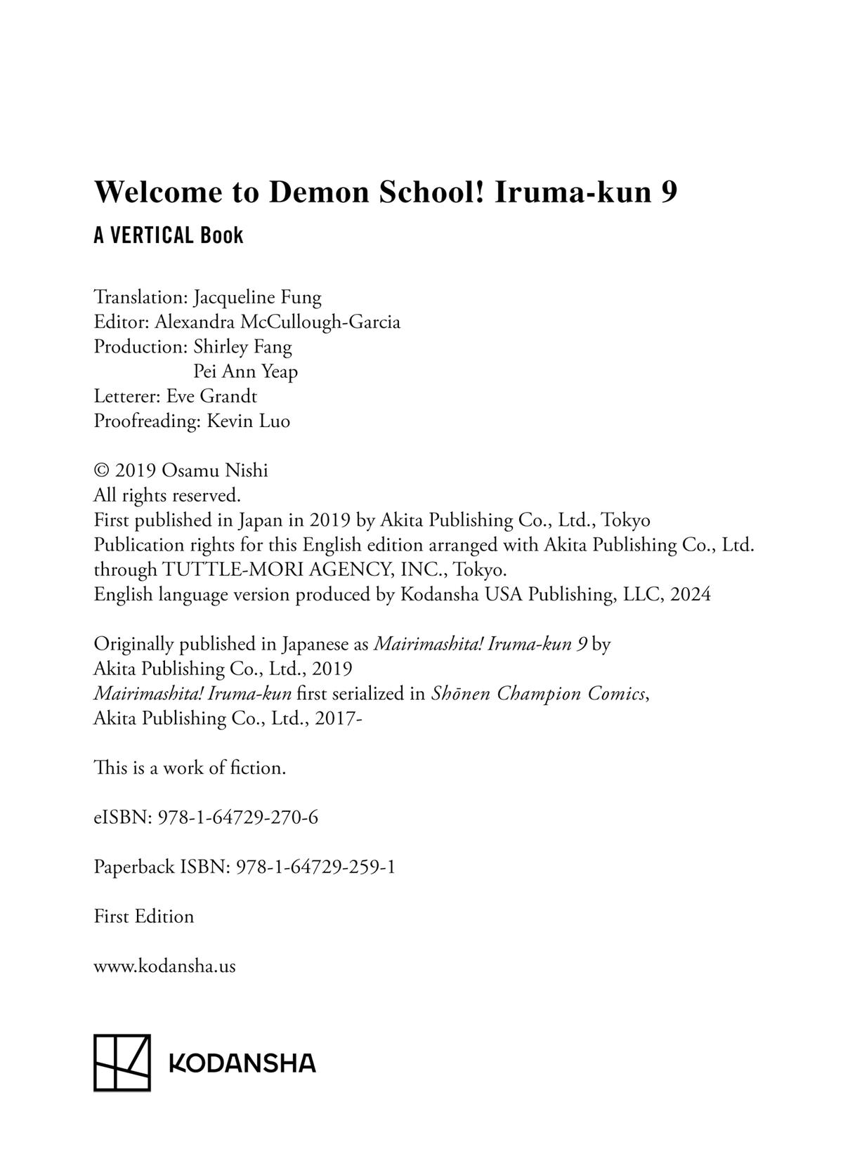 Read Welcome to Demon School! Iruma-kun EN Manga Online