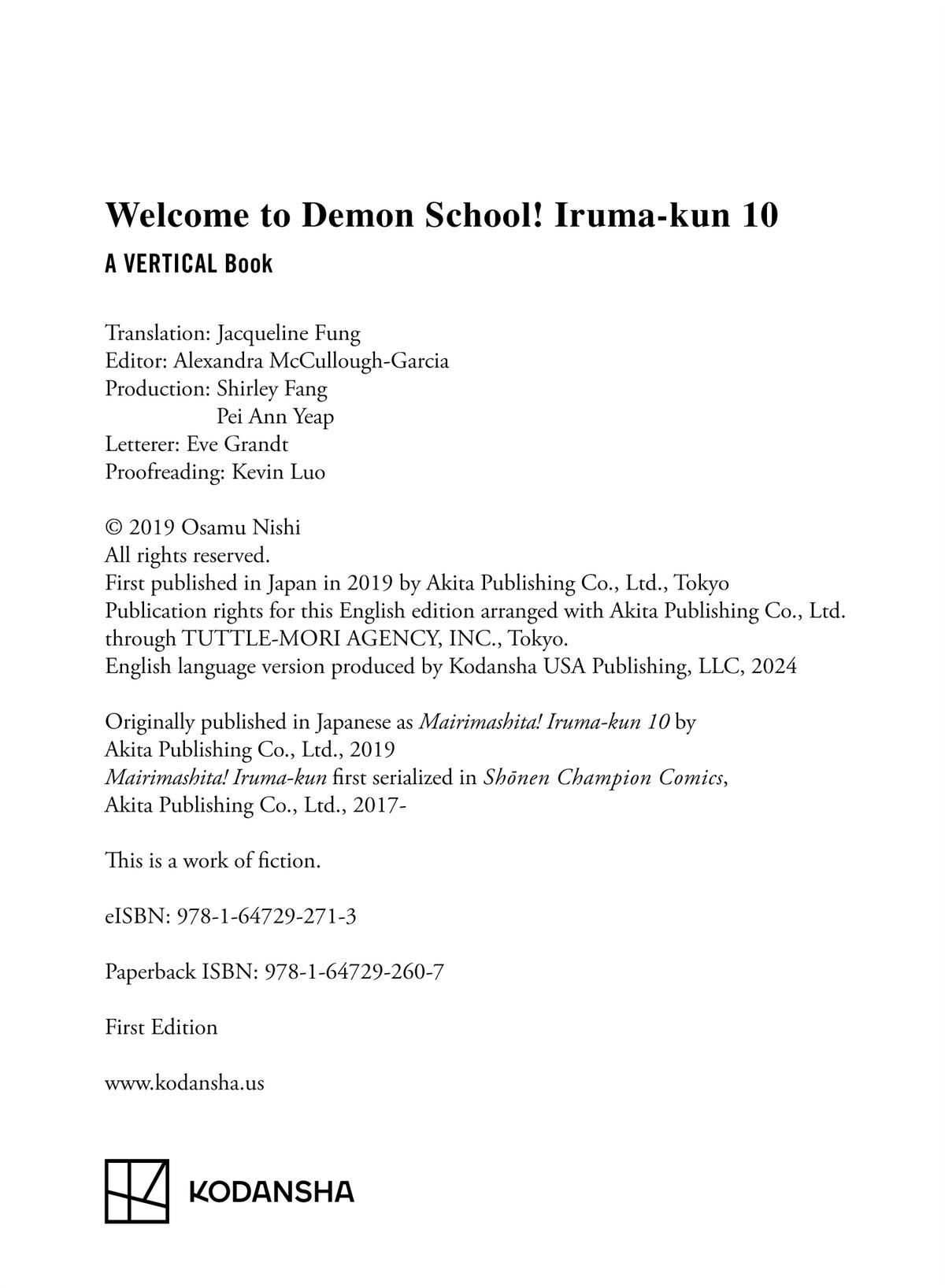 Read Welcome to Demon School! Iruma-kun EN Manga Online
