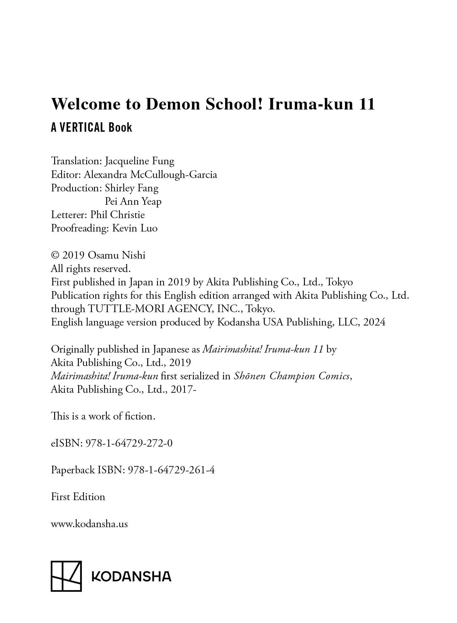 Read Welcome to Demon School! Iruma-kun EN Manga Online