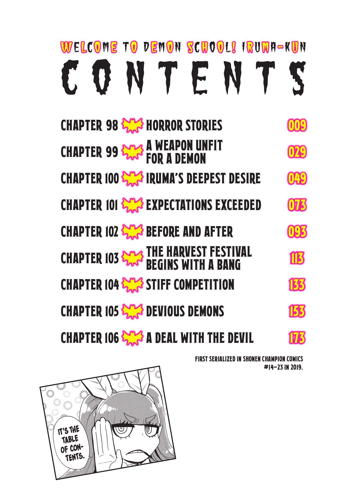 Read Welcome to Demon School! Iruma-kun EN Manga Online
