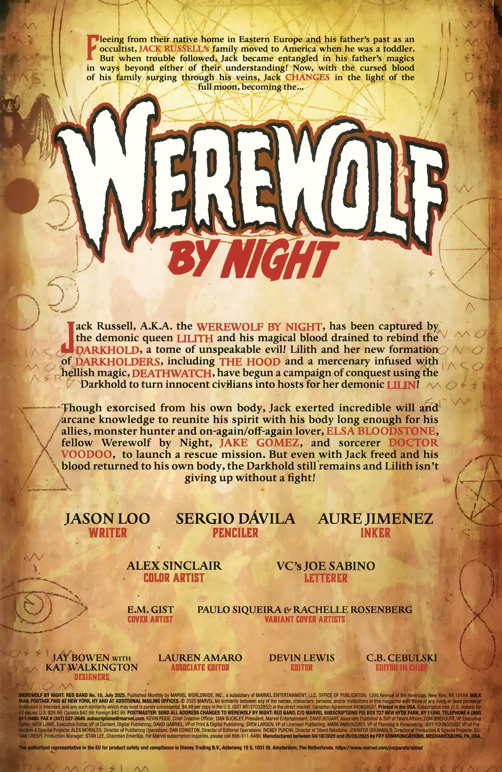 Read Werewolf by Night EN Manga Online
