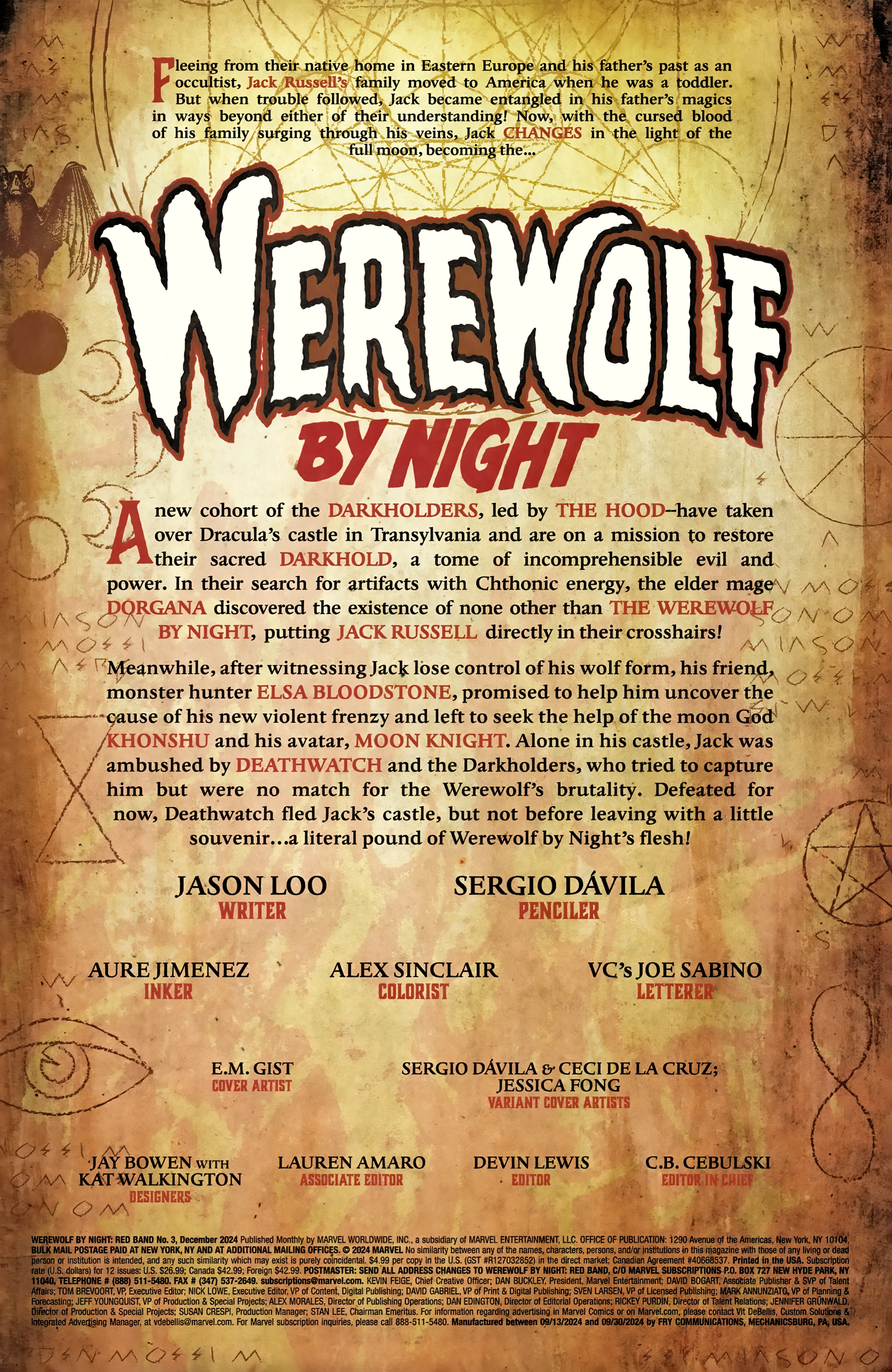 Read Werewolf by Night EN Manga Online