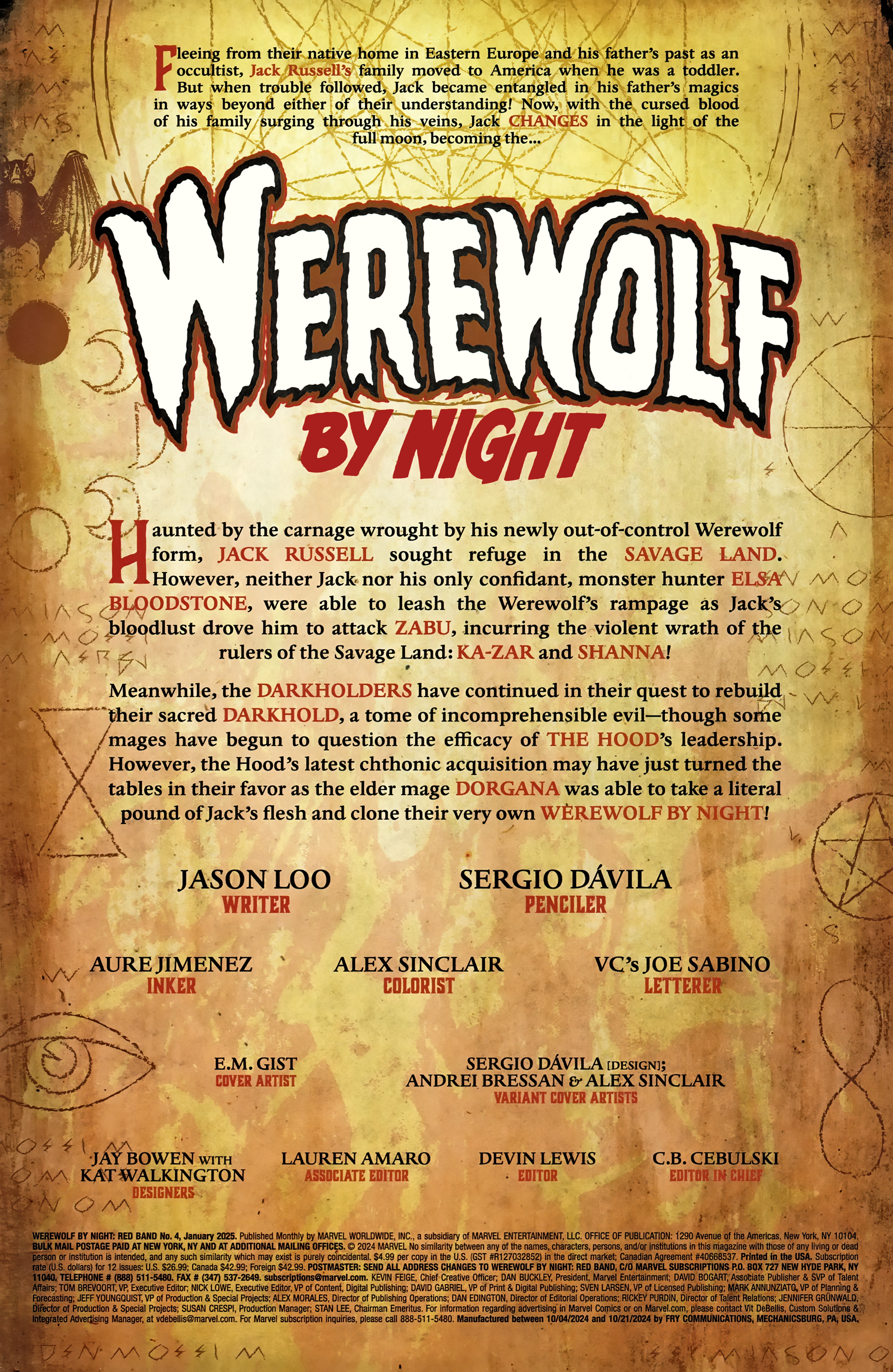Read Werewolf by Night EN Manga Online