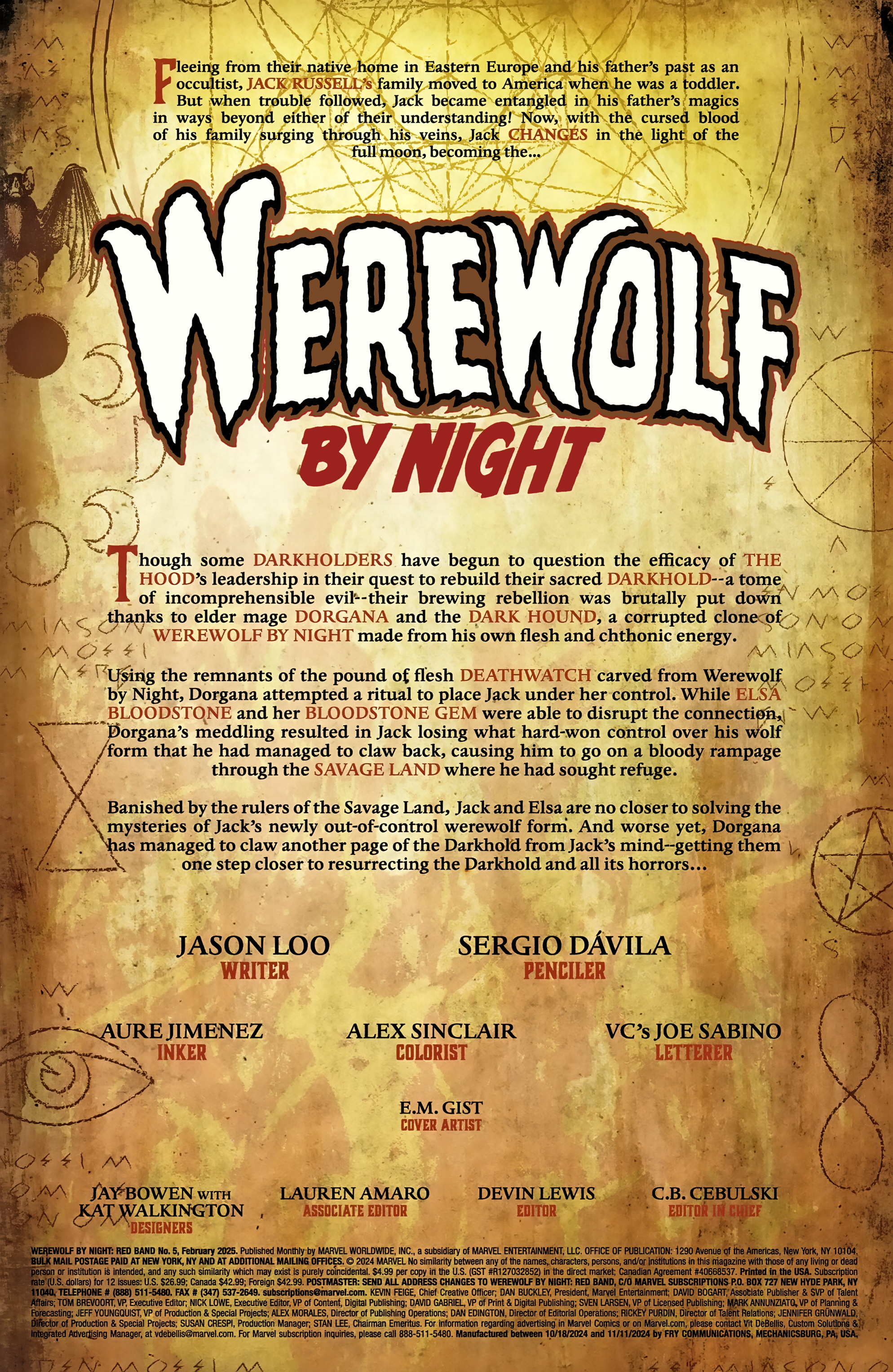 Read Werewolf by Night EN Manga Online
