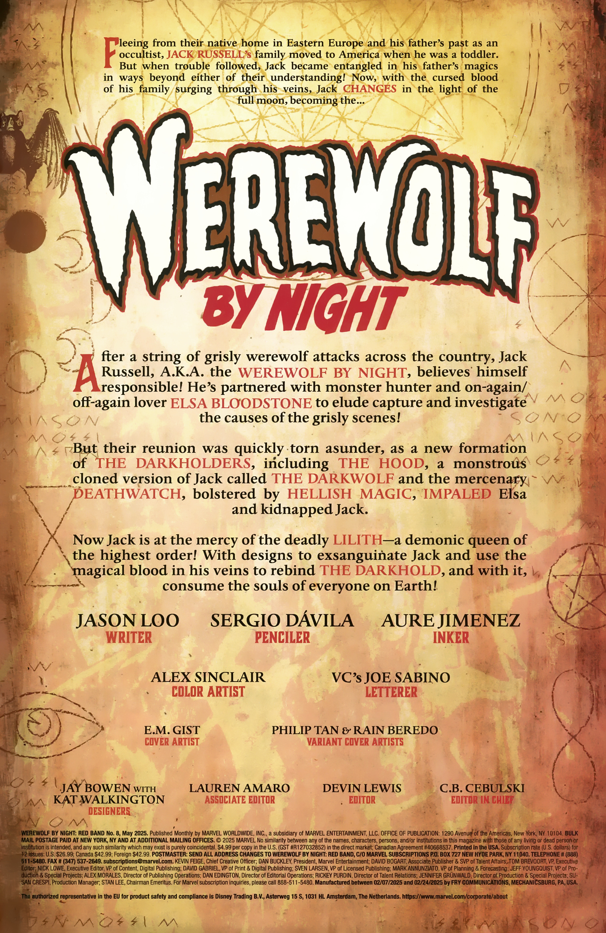 Read Werewolf by Night EN Manga Online