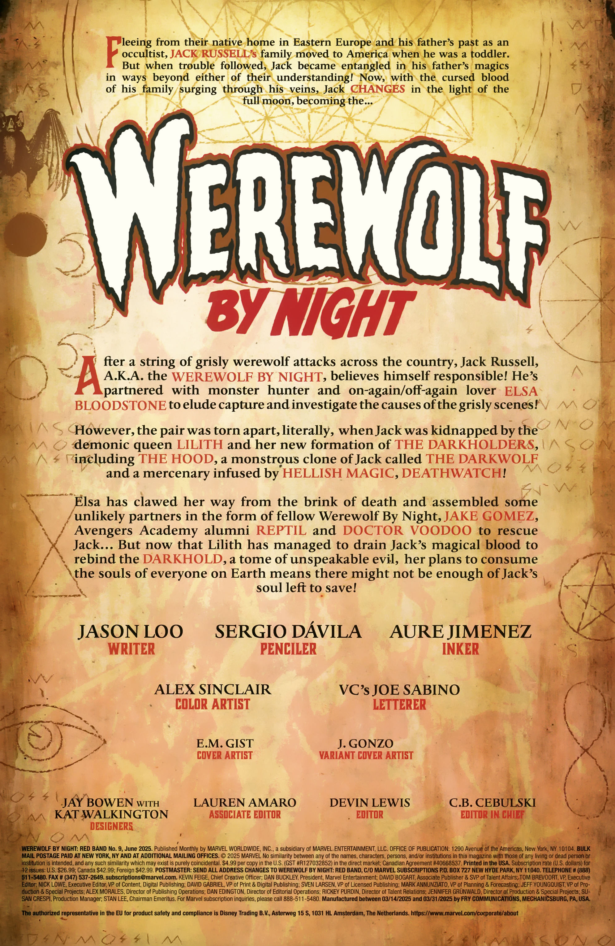 Read Werewolf by Night EN Manga Online
