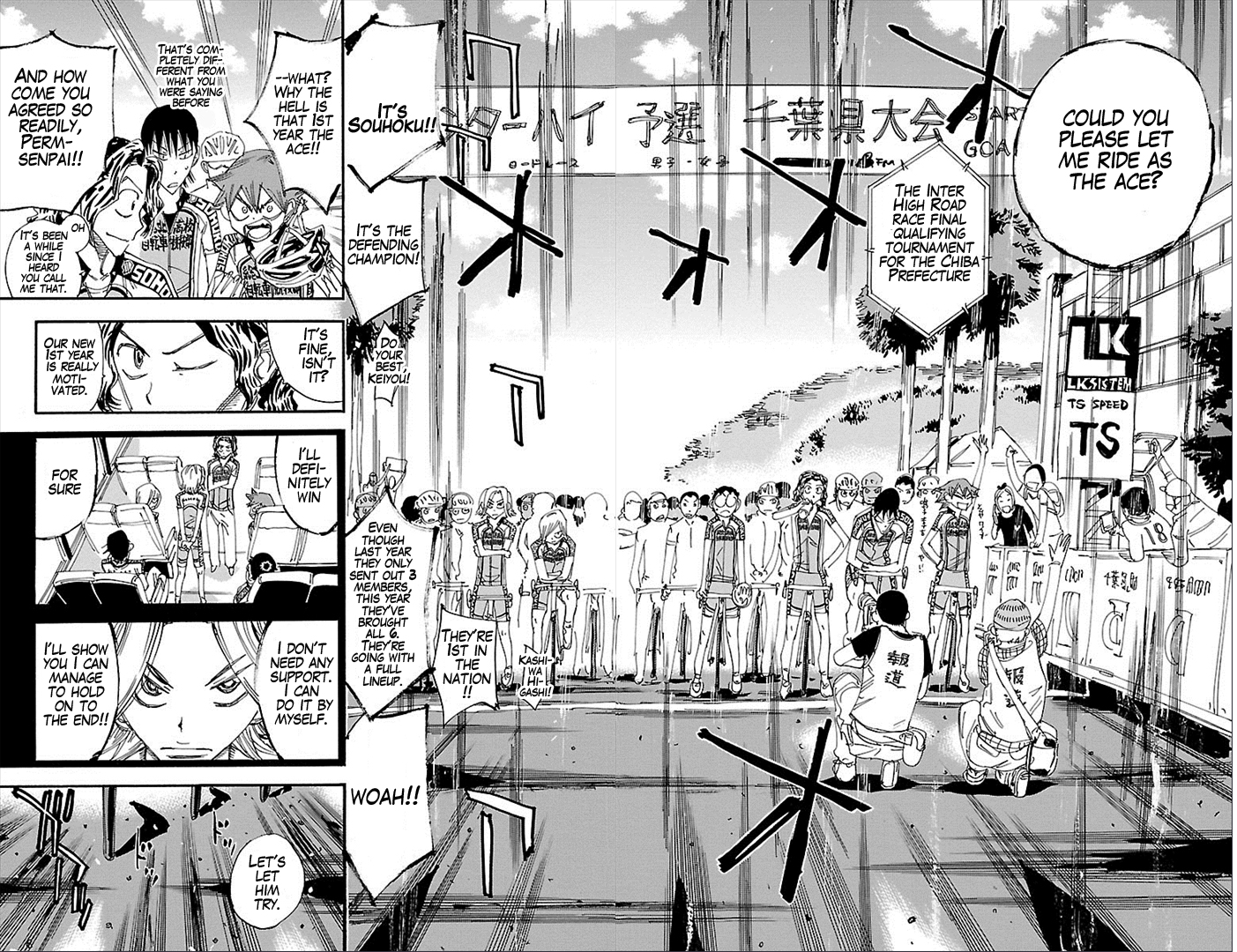 Read Yowamushi Pedal EN Manga Online