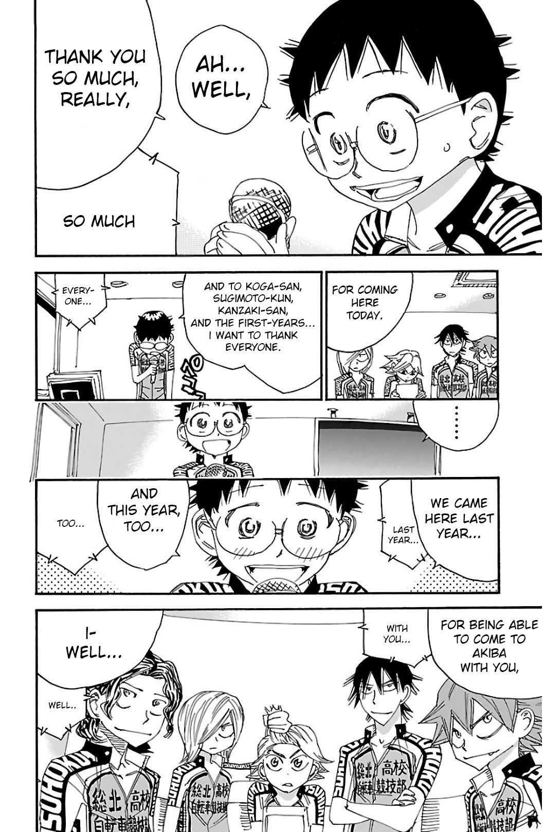 Read Yowamushi Pedal EN Manga Online