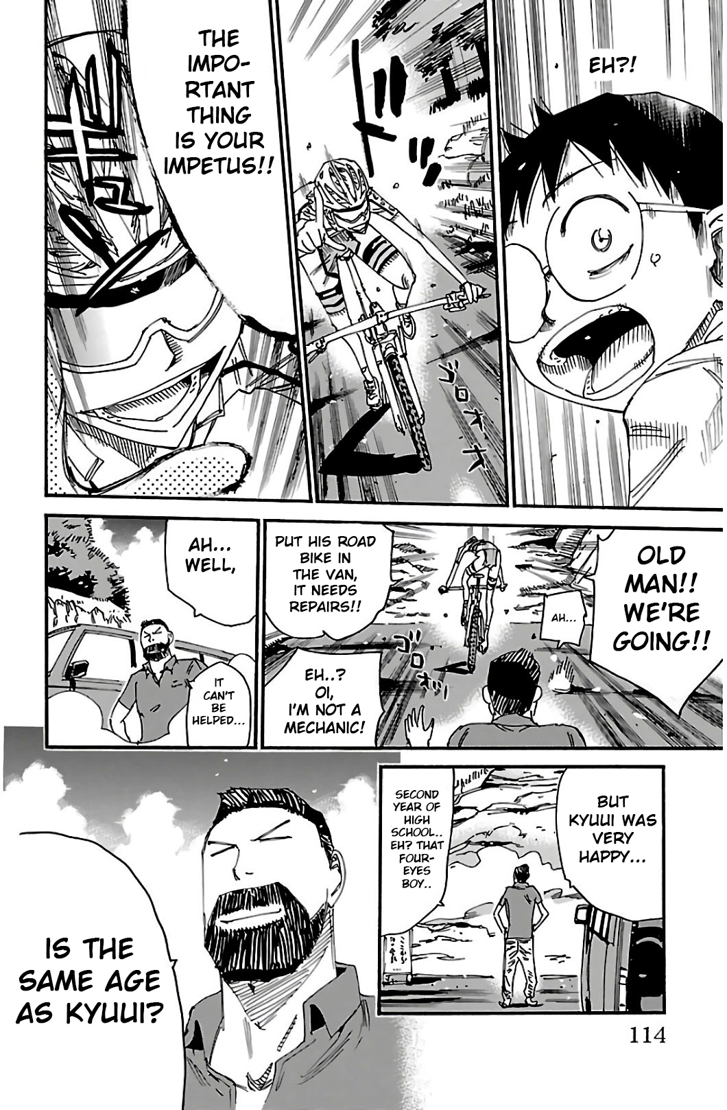 Read Yowamushi Pedal EN Manga Online