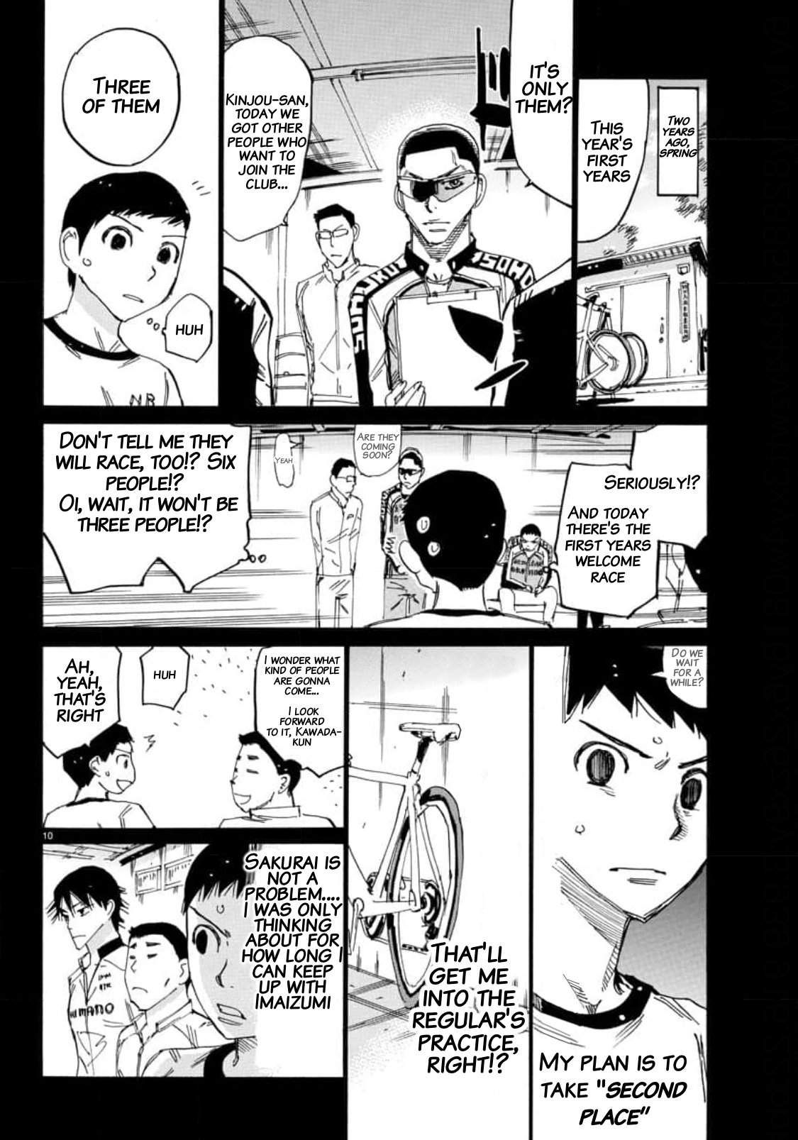 Read Yowamushi Pedal EN Manga Online