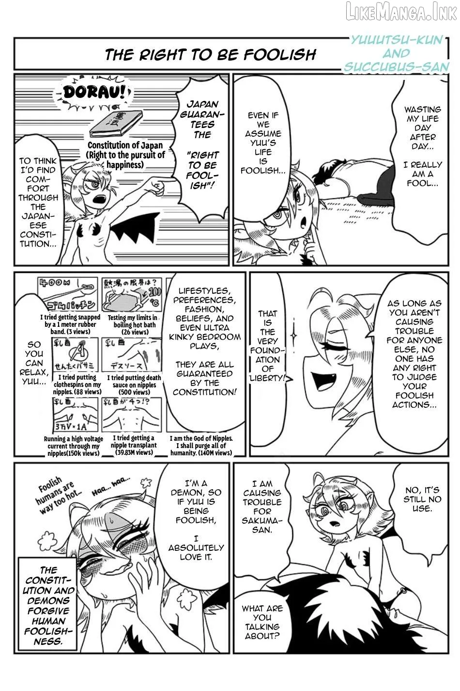 Read Yuuutsu kun to Succubus san EN Manga Online