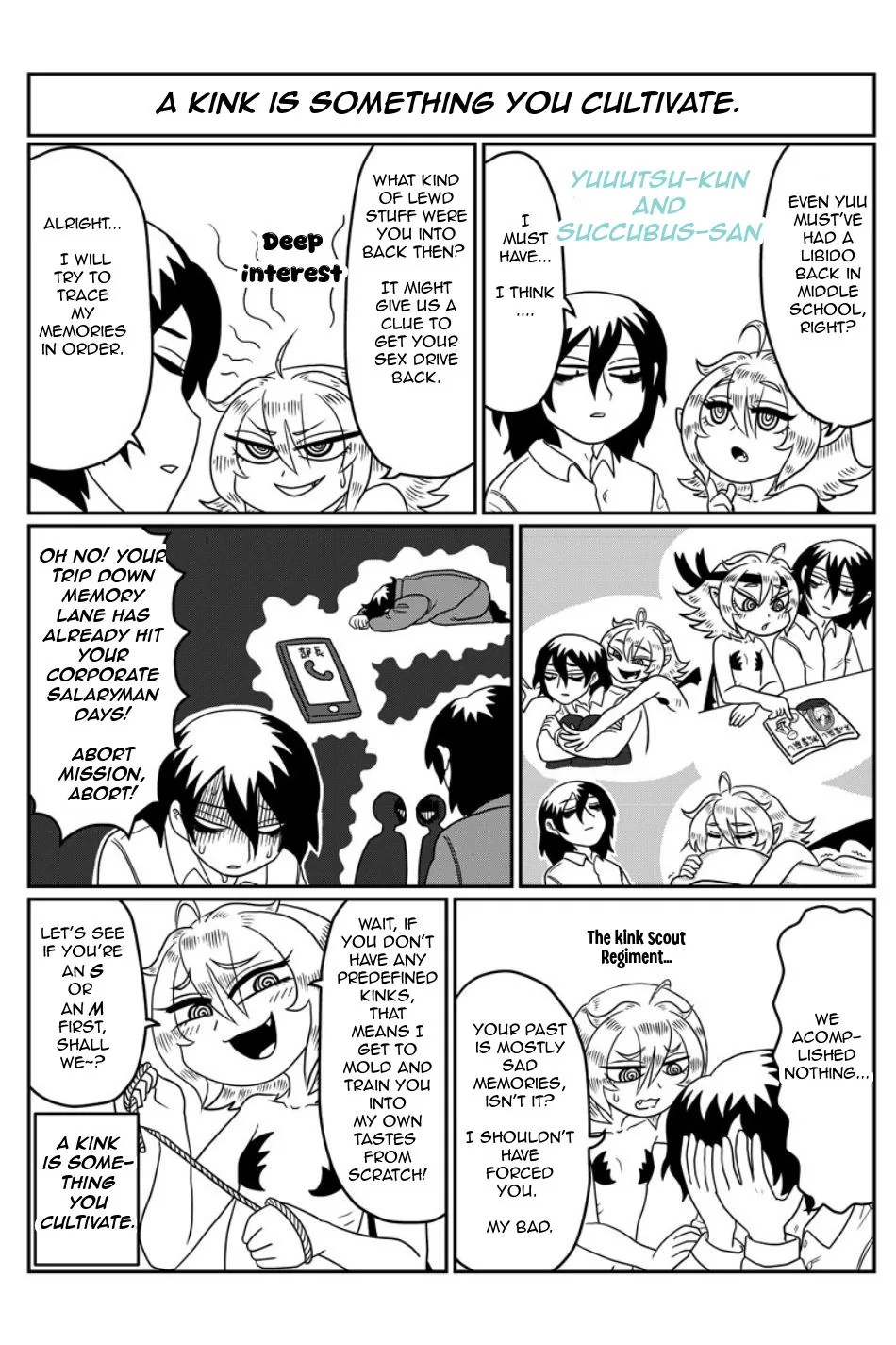 Read Yuuutsu kun to Succubus san EN Manga Online
