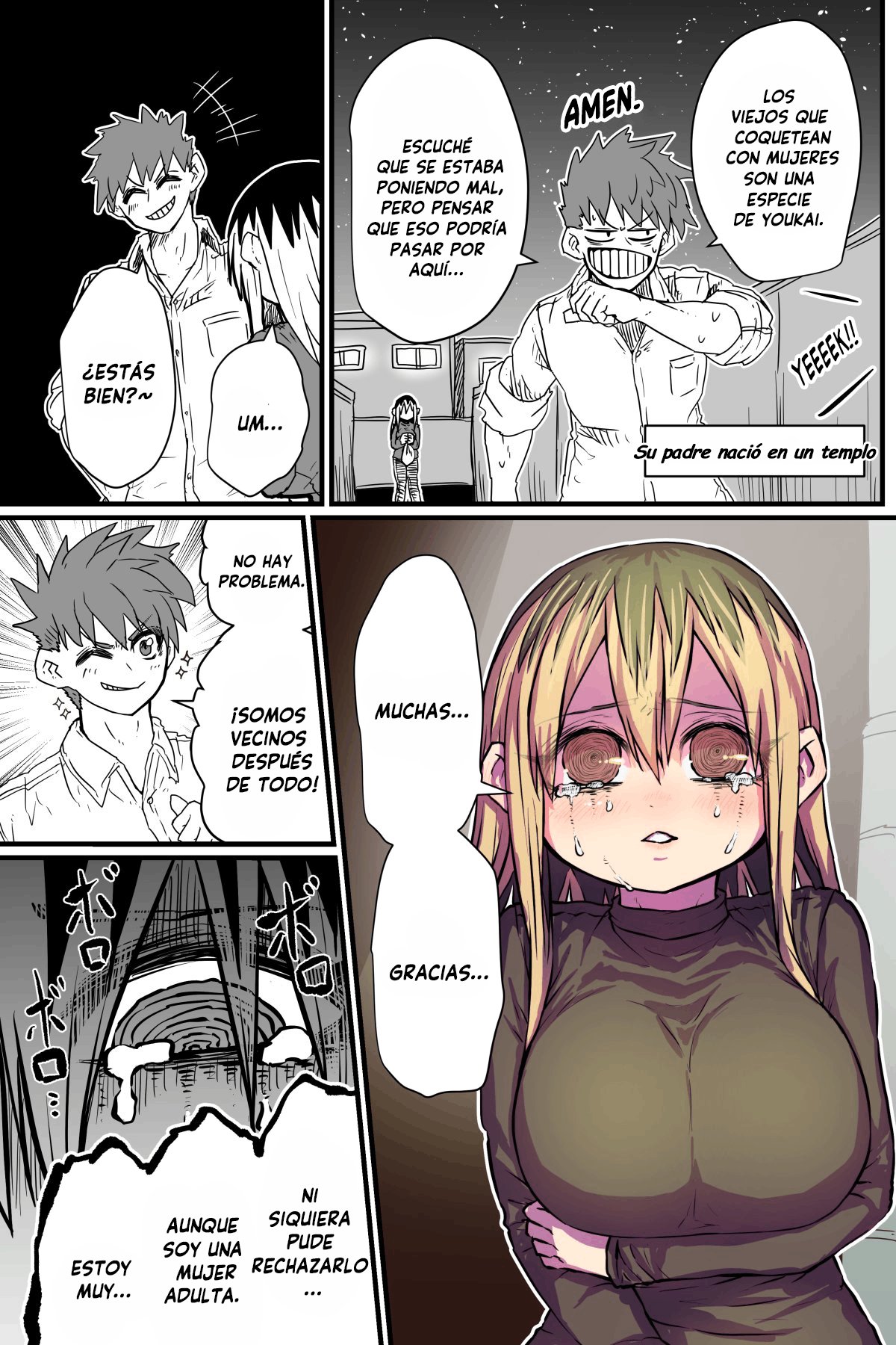 Read Batsuichi de Nakimushi na Otonari-san ES Manga Online