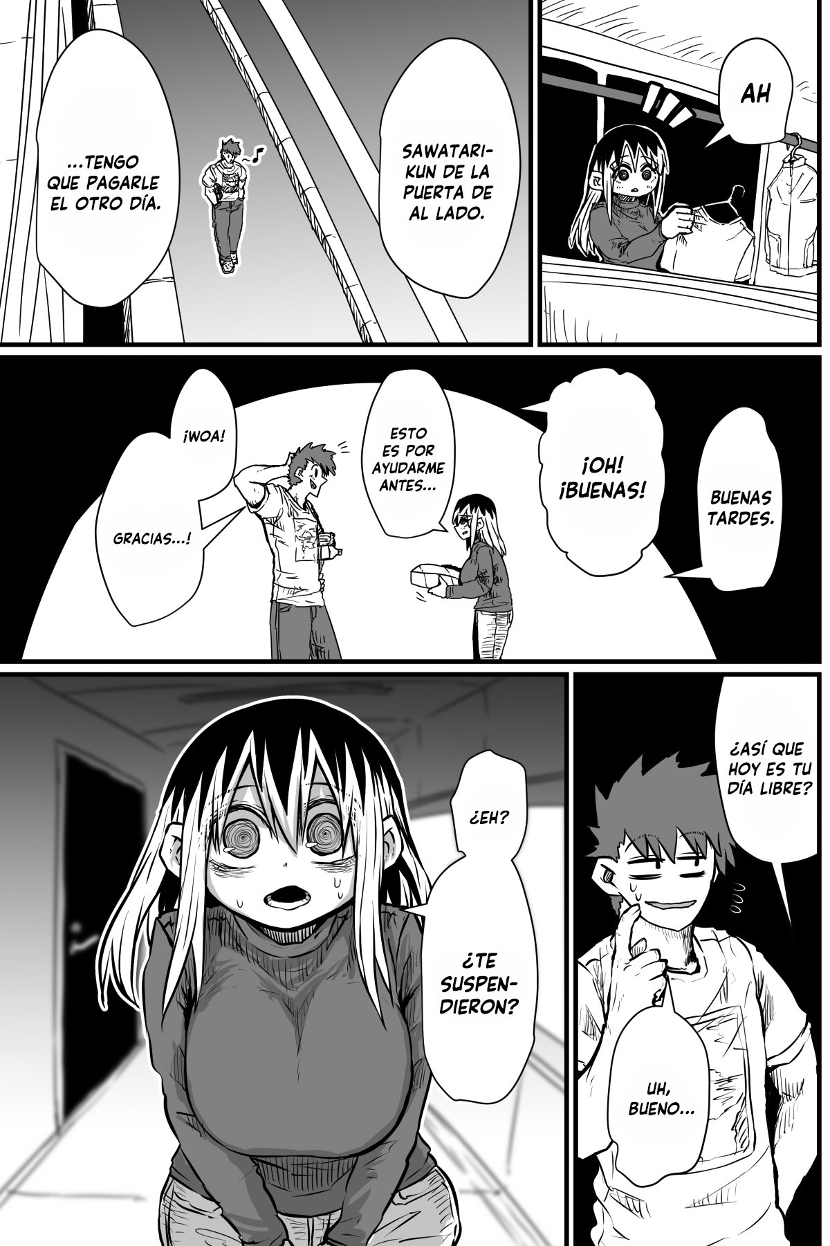 Read Batsuichi de Nakimushi na Otonari-san ES Manga Online