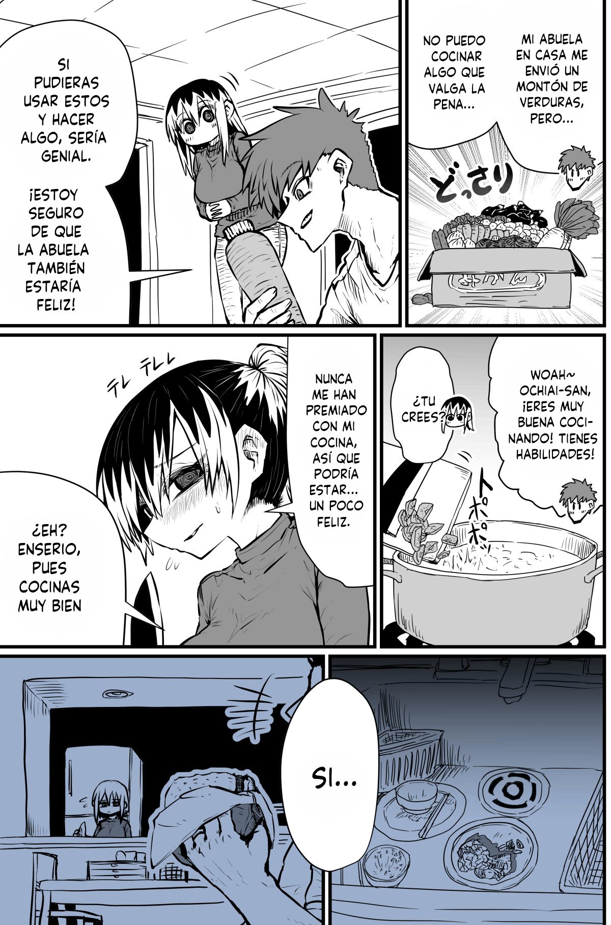 Read Batsuichi de Nakimushi na Otonari-san ES Manga Online