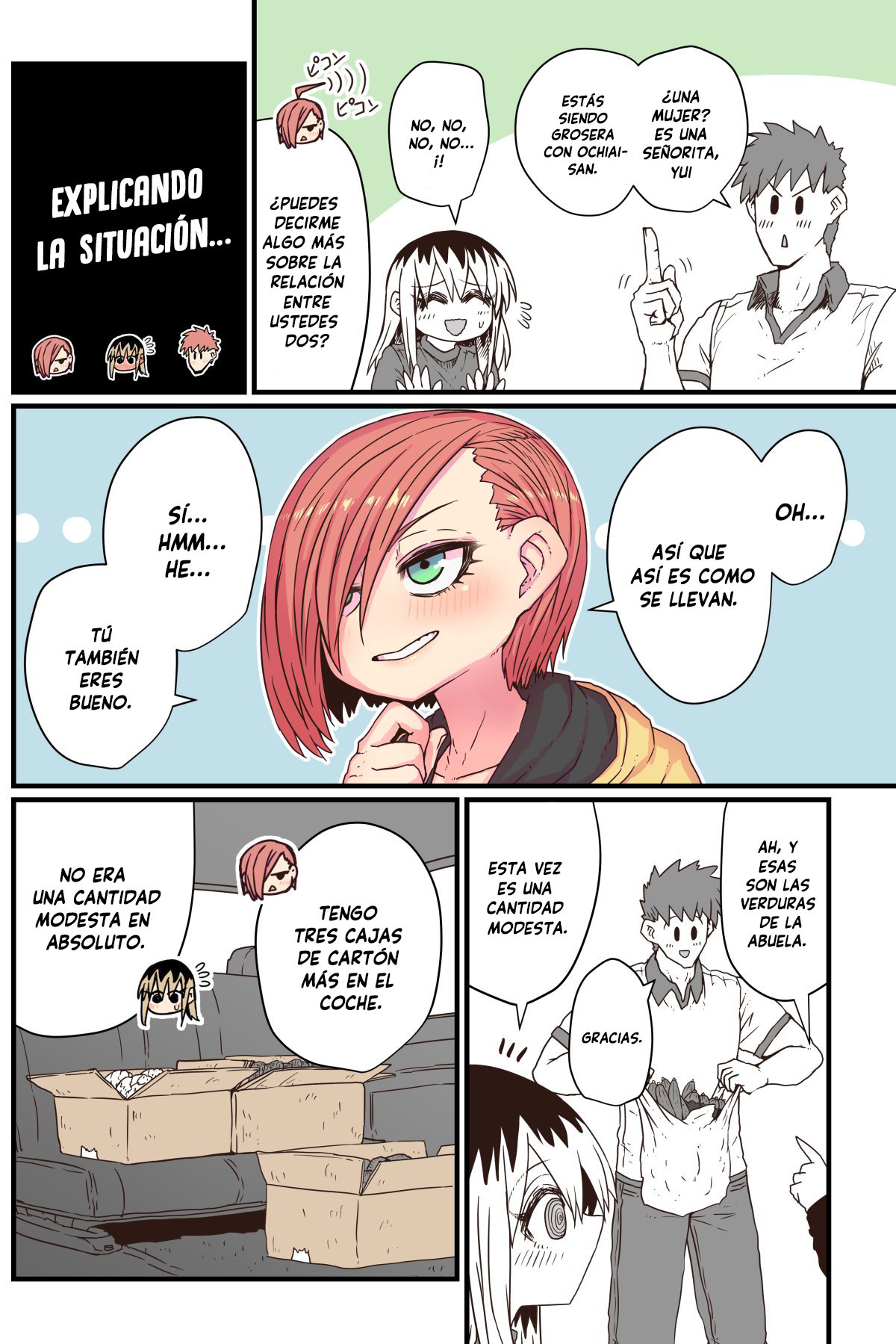 Read Batsuichi de Nakimushi na Otonari-san ES Manga Online