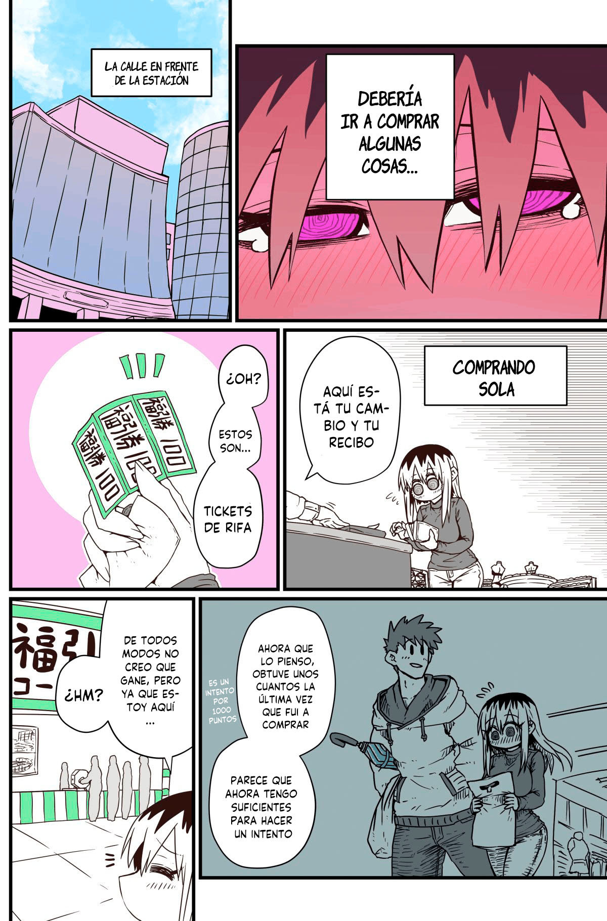 Read Batsuichi de Nakimushi na Otonari-san ES Manga Online
