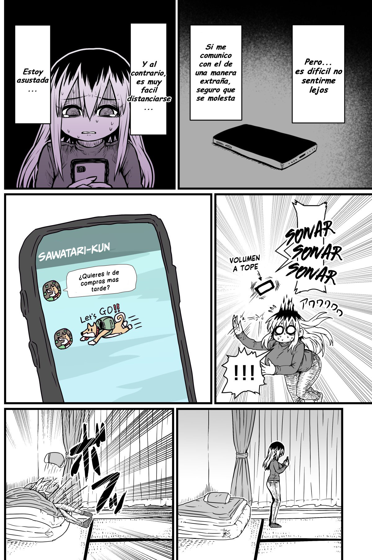 Read Batsuichi de Nakimushi na Otonari-san ES Manga Online