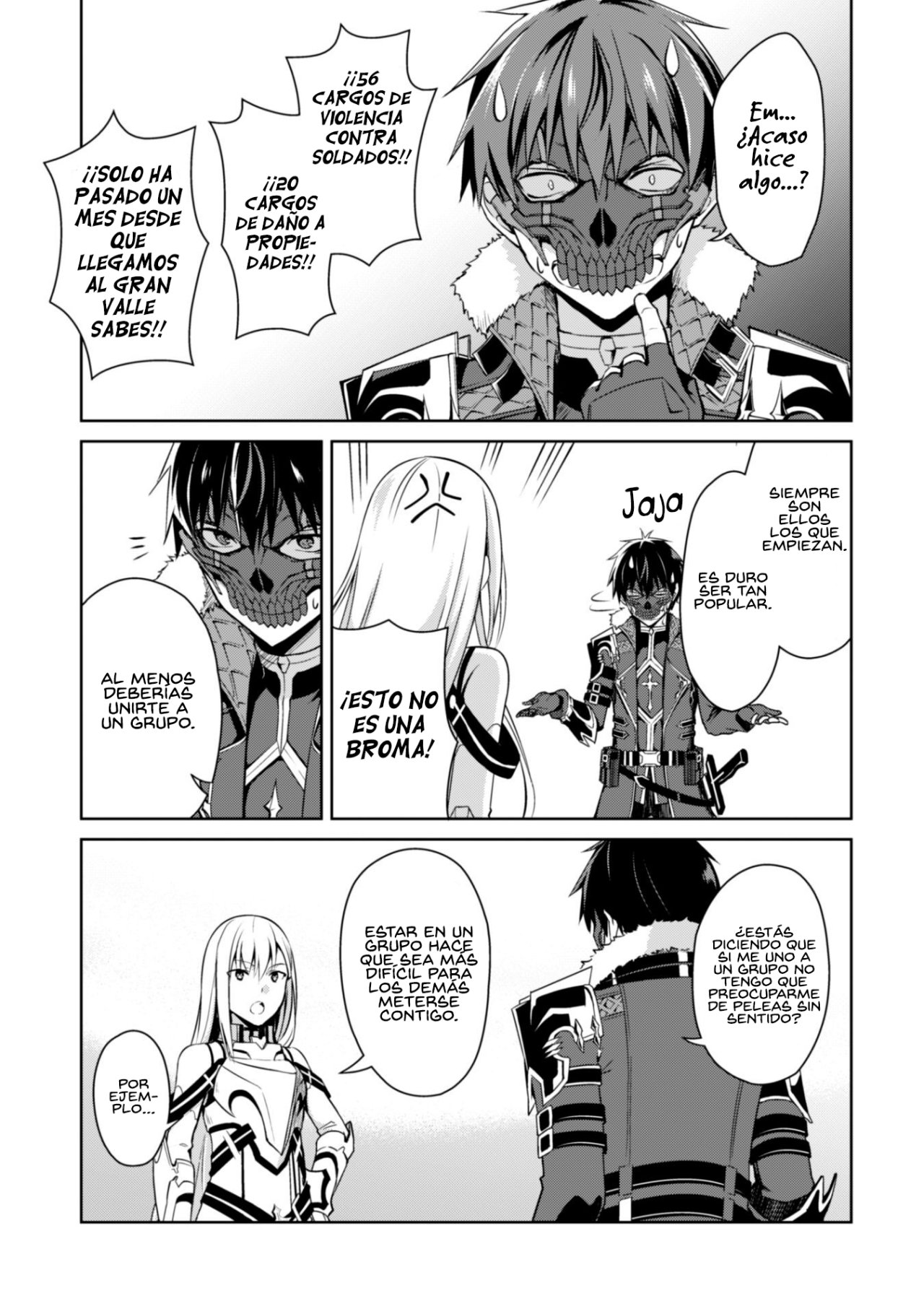 Read Berserk of Gluttony ES Manga Online