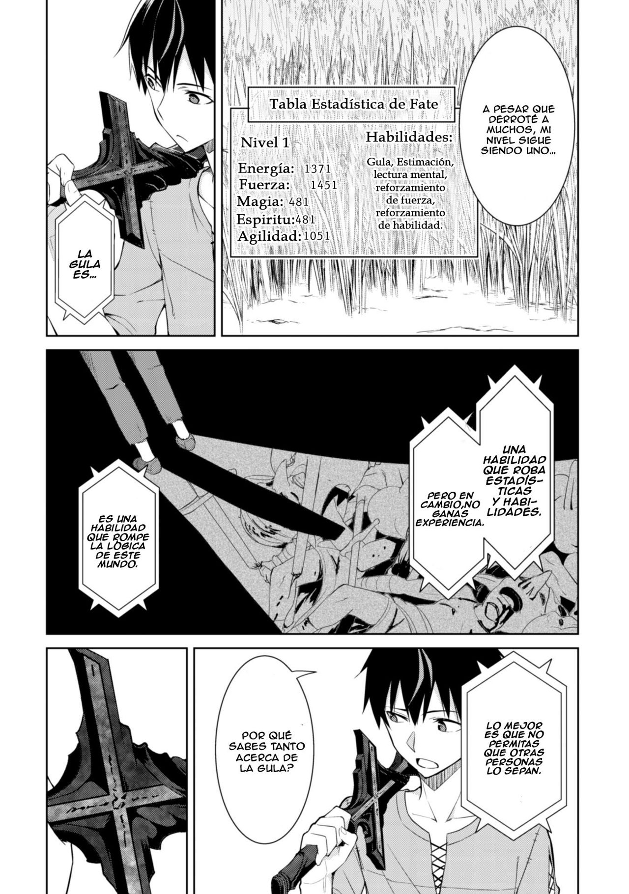 Read Berserk of Gluttony ES Manga Online