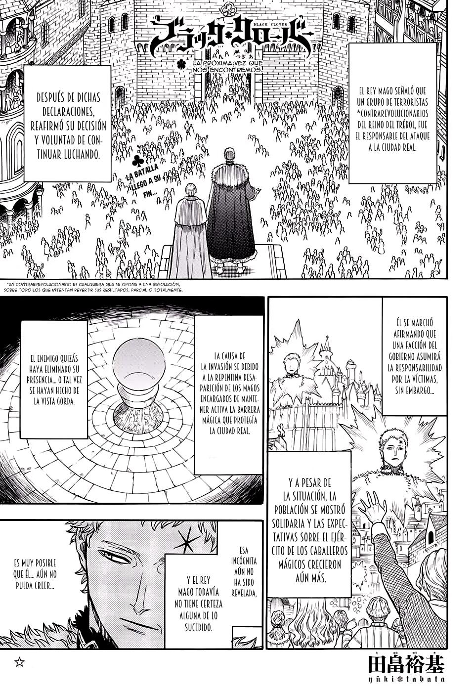 Read Black Clover ES Manga Online