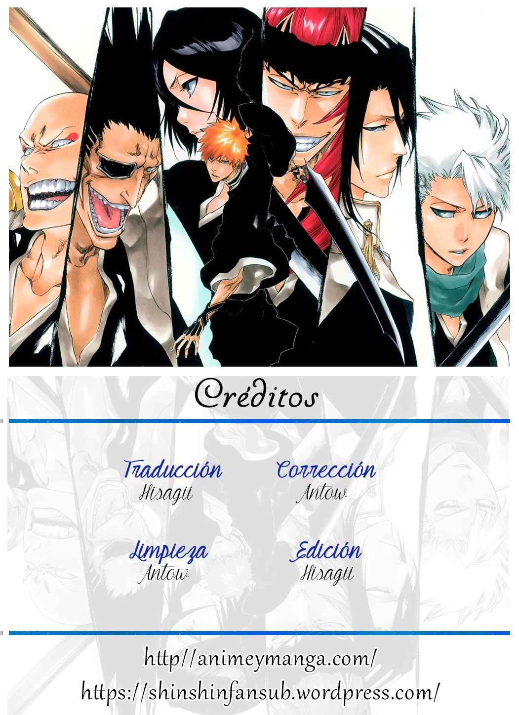 Read Bleach ES Manga Online