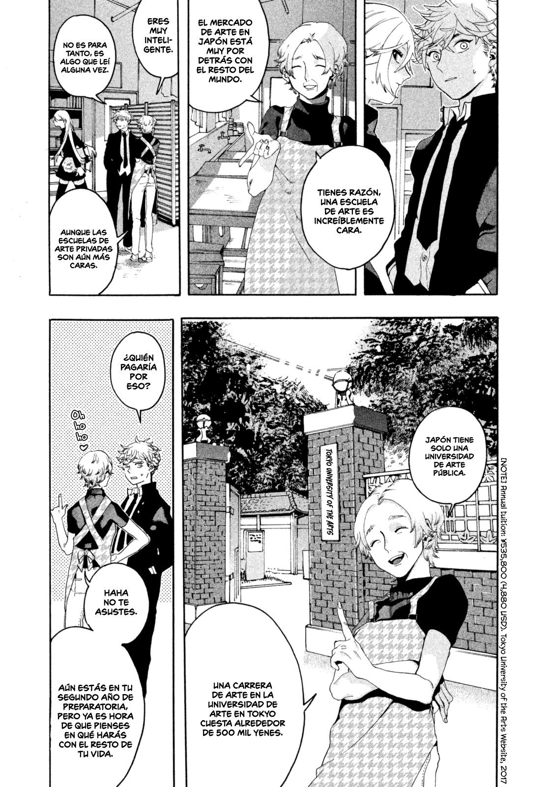 Read Blue Period ES Manga Online