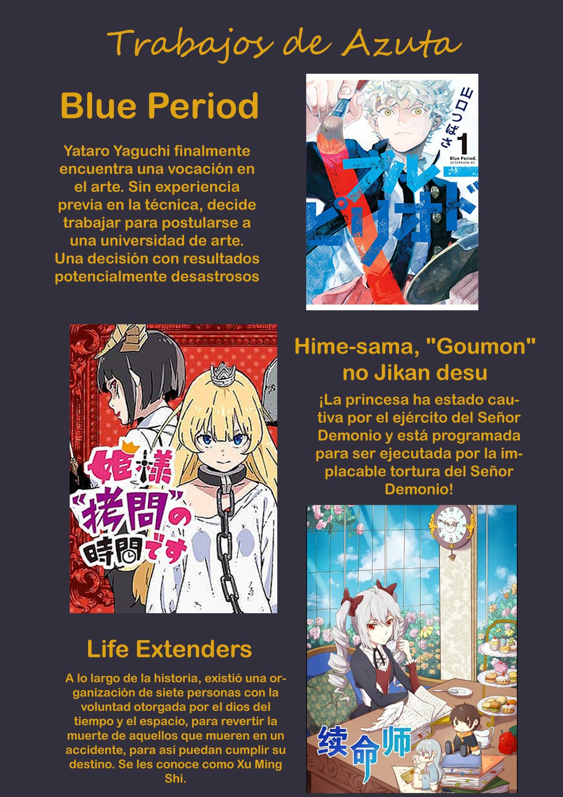 Read Blue Period ES Manga Online