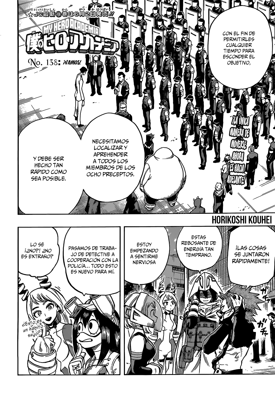 Read Boku no Hero Academia ES Manga Online