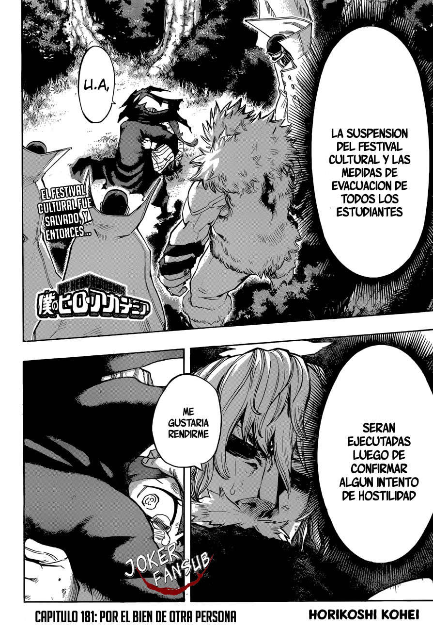 Read Boku no Hero Academia ES Manga Online