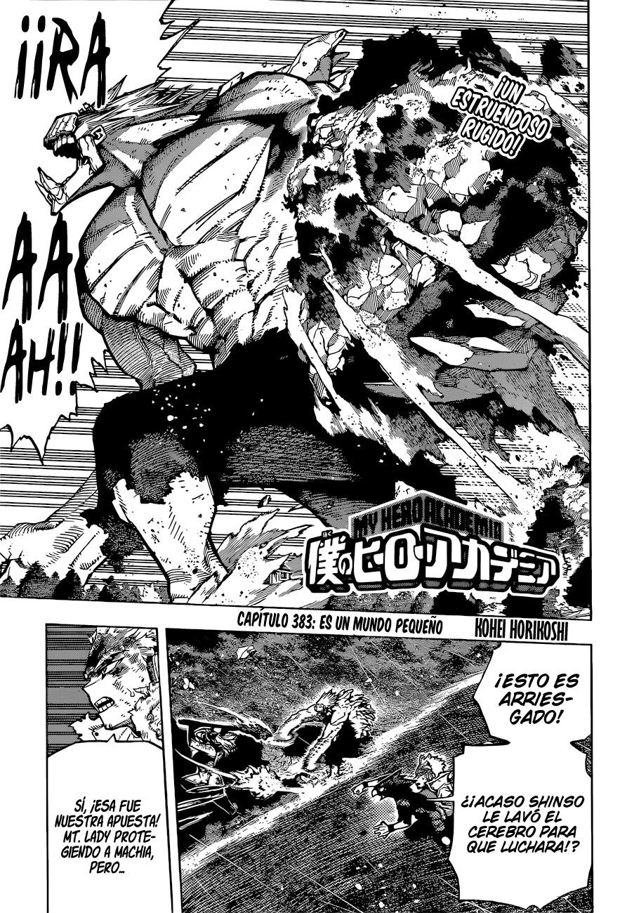 Read Boku no Hero Academia ES Manga Online