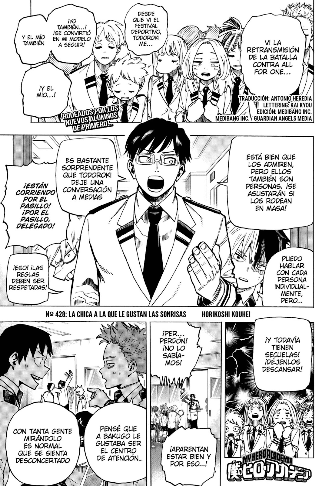 Read Boku no Hero Academia ES Manga Online