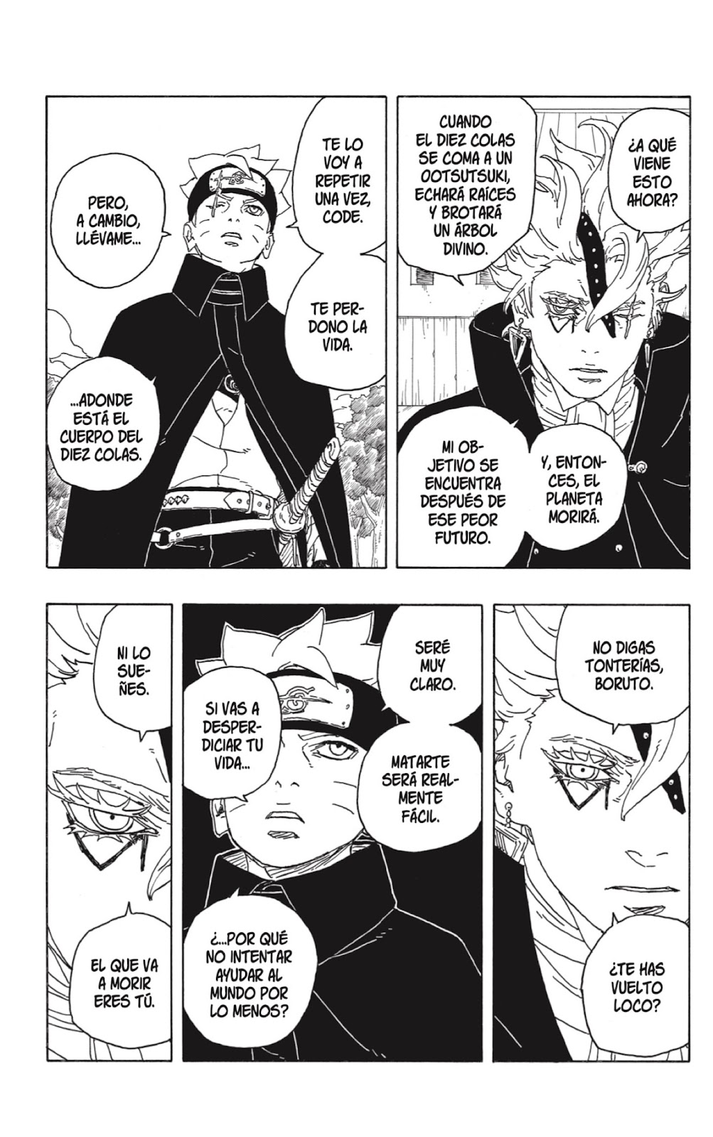 Read Boruto: Two Blue Vortex ES Manga Online