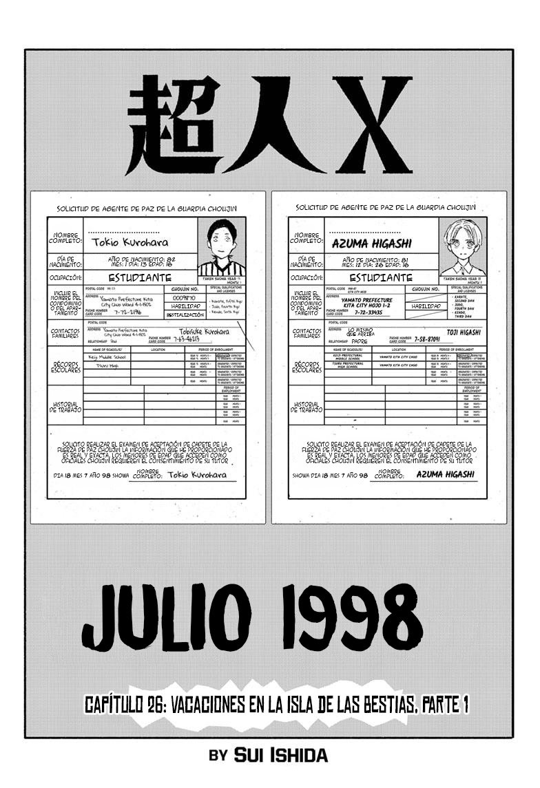 Read Choujin X ES Manga Online