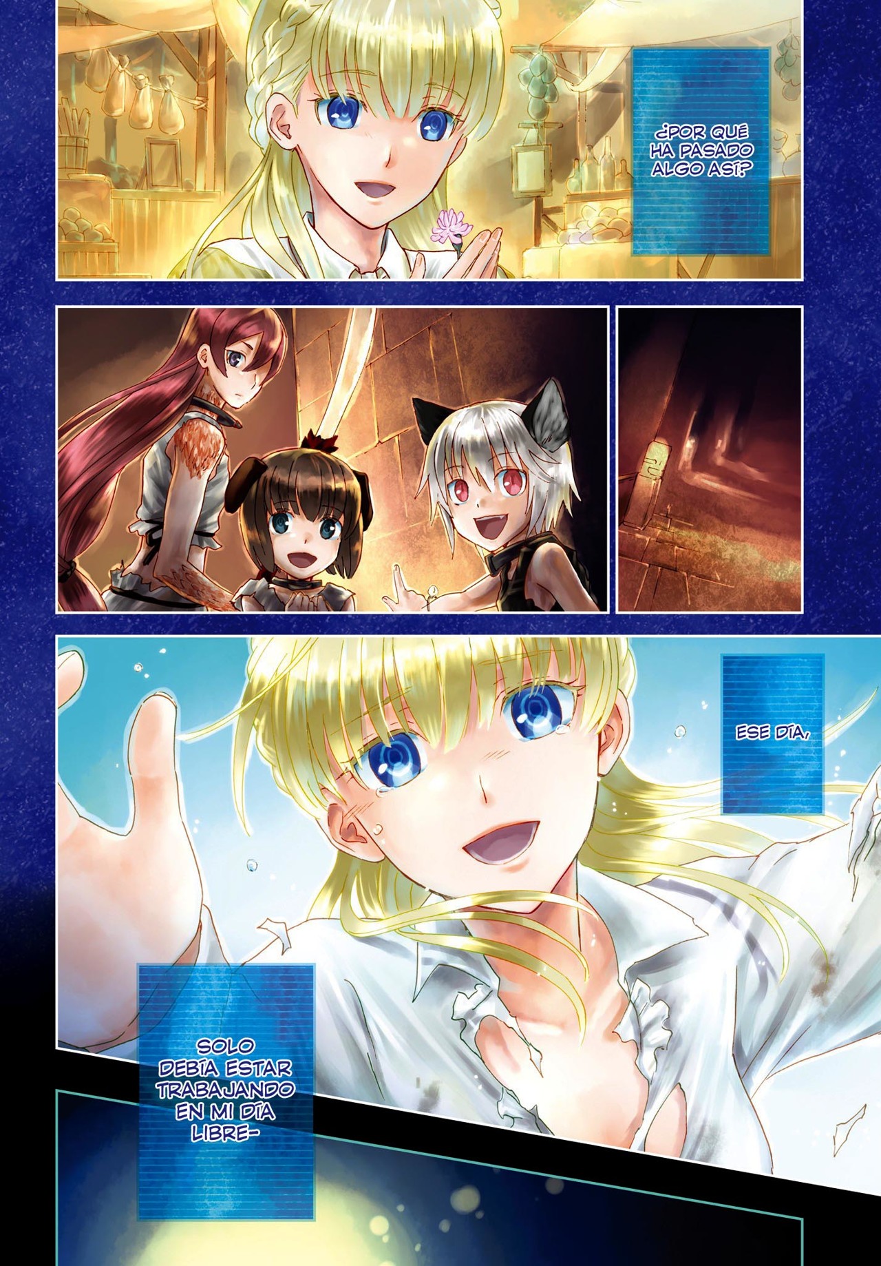 Read Death March kara Hajimaru Isekai Kyousoukyoku ES Manga Online