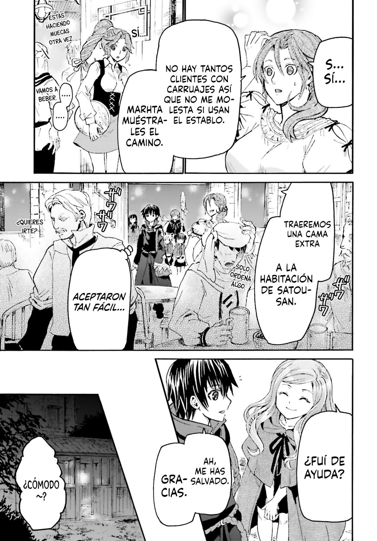 Read Death March kara Hajimaru Isekai Kyousoukyoku ES Manga Online