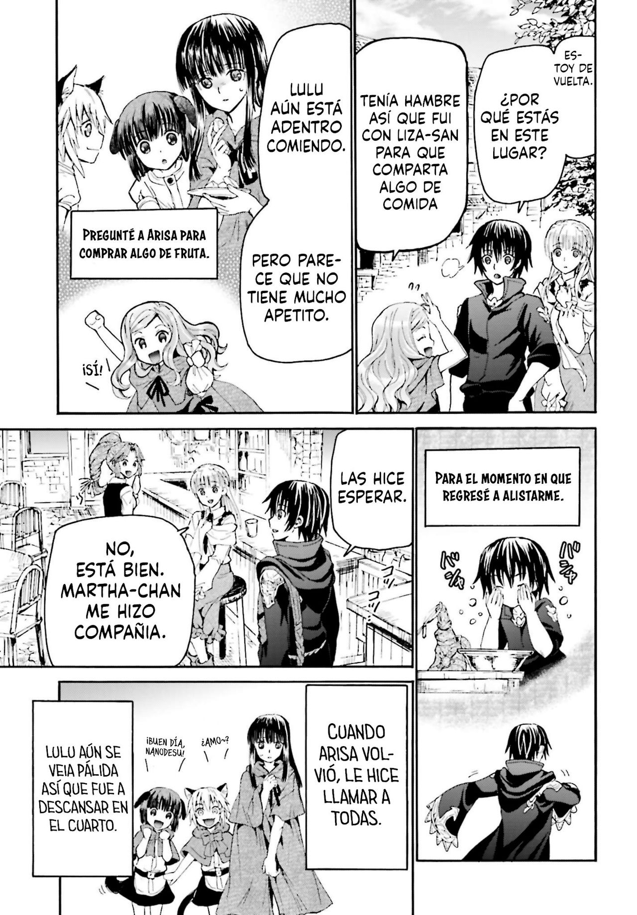 Read Death March kara Hajimaru Isekai Kyousoukyoku ES Manga Online