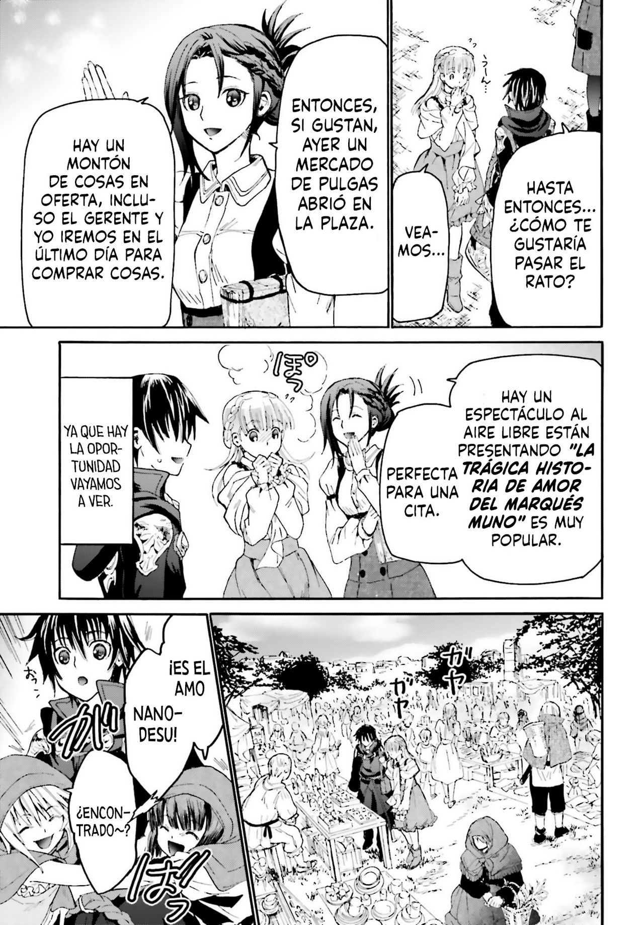 Read Death March kara Hajimaru Isekai Kyousoukyoku ES Manga Online