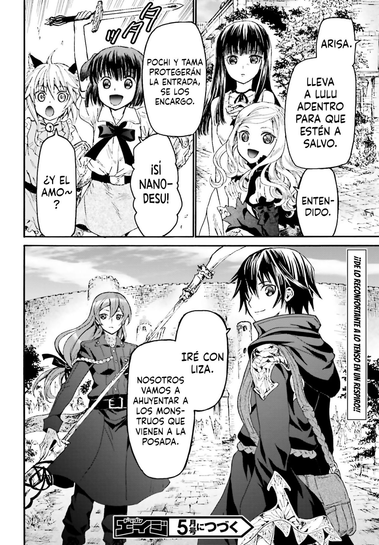 Read Death March kara Hajimaru Isekai Kyousoukyoku ES Manga Online